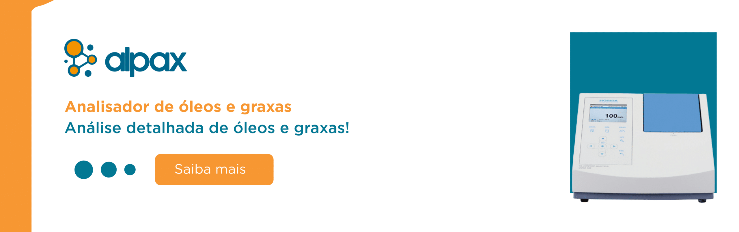 Analisador de Óleos e Graxas